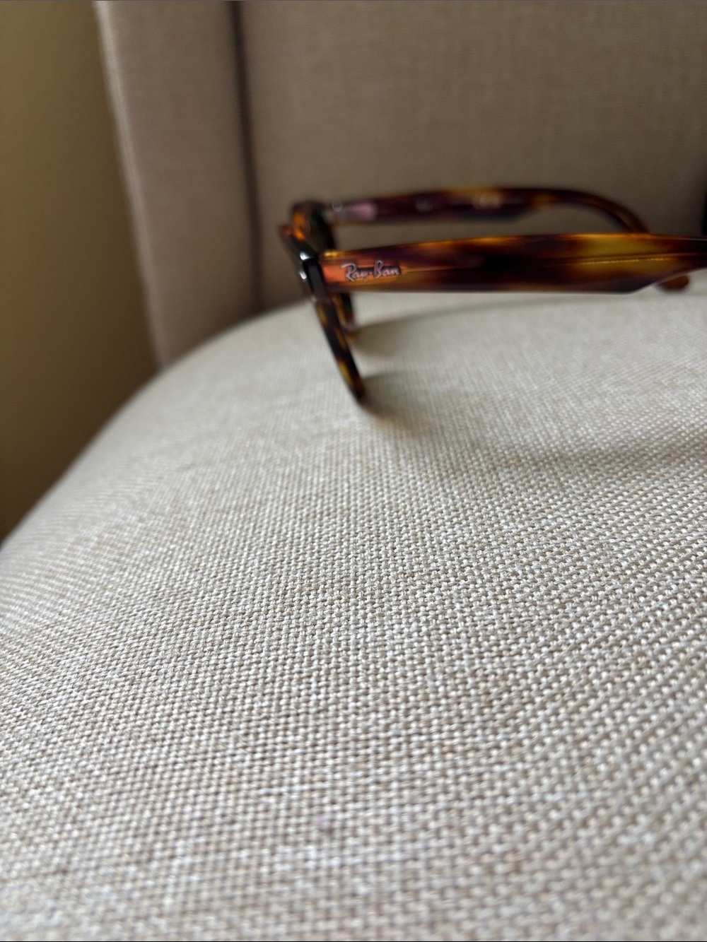 Ray-Ban Tortoiseshell Frame with Green Lenses (Wayfarer Way) - Picture 6 of 6